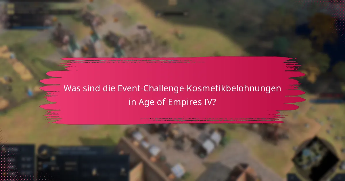 Wie können Spieler Event-Challenge-Kosmetikbelohnungen verdienen?