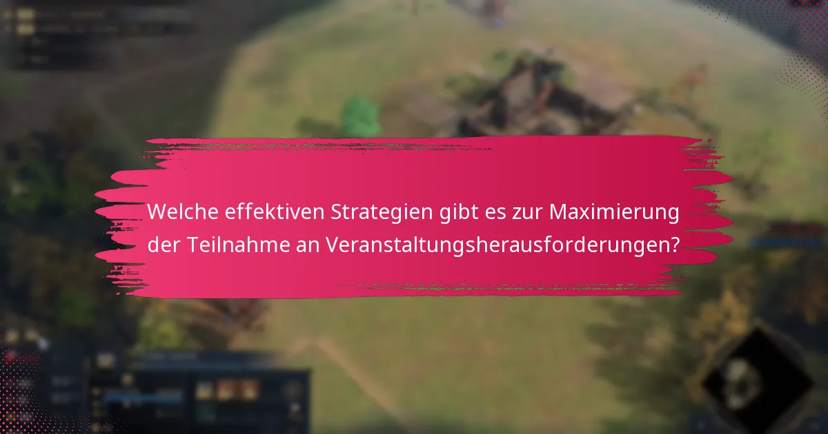 Welche Community-Tipps können das Engagement bei Veranstaltungen verbessern?